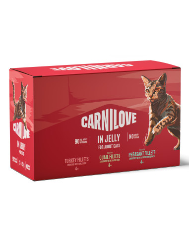 Carnilove Multipack Jelly filety w galaretce...