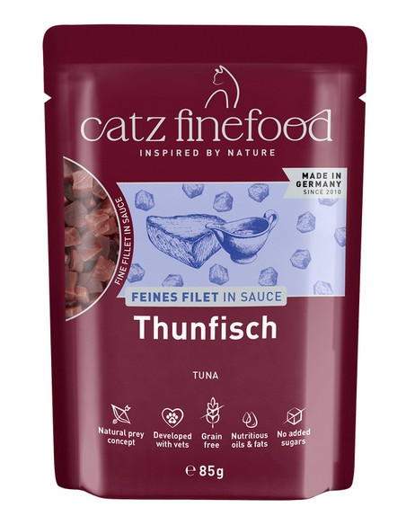 Catz Finefood Feines Filet In Sauce Tuńczyk 85g