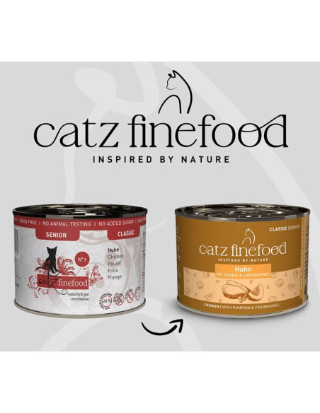 Catz Finefood Senior N. 03 Kurczak 200g