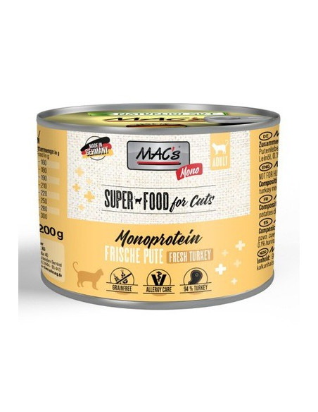 MAC's Cat Mono Monoprotein Indyk 200g