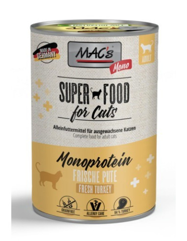 MAC's Cat Mono Monoprotein Indyk 400g