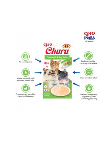 Inaba Ciao Churu dla kota - Kurczak i...
