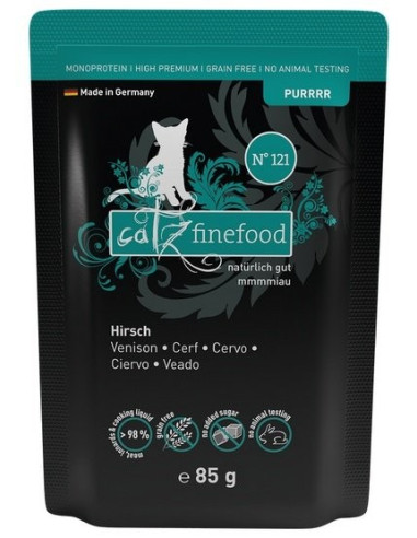 Catz Finefood Purrrr N.121 Jeleń 85g