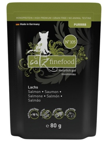 Catz Finefood Purrrr N.105 Łosoś 80g