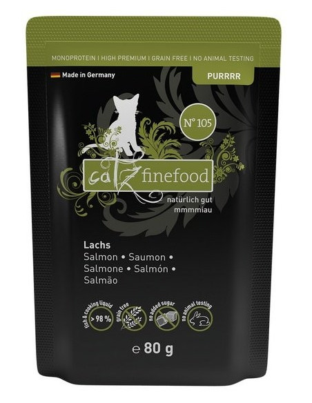 Catz Finefood Purrrr N.105 Łosoś 80g
