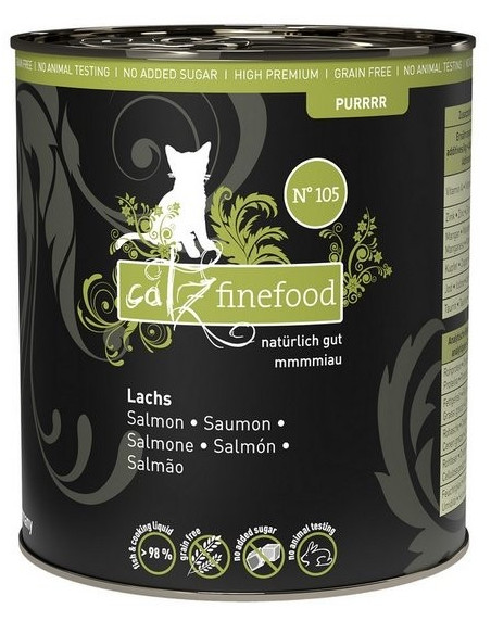 Catz Finefood Purrrr N.105 Łosoś 750g