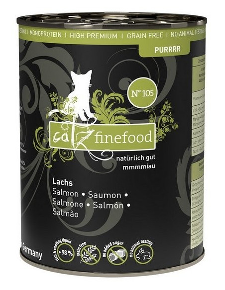 Catz Finefood Purrrr N.105 Łosoś 375g
