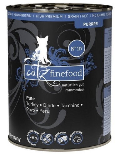 Catz Finefood Purrrr N.117 Indyk 400g