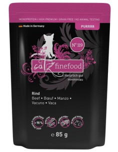 Catz Finefood Purrrr N.119 Wołowina 85g
