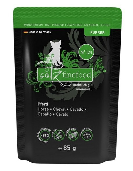 Catz Finefood Purrrr N.123 Konina 85g