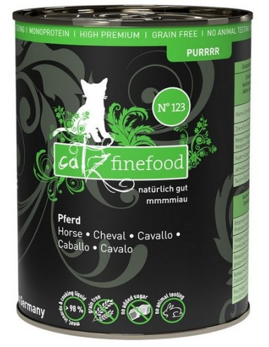 Catz Finefood Purrrr N.123 Konina 400g