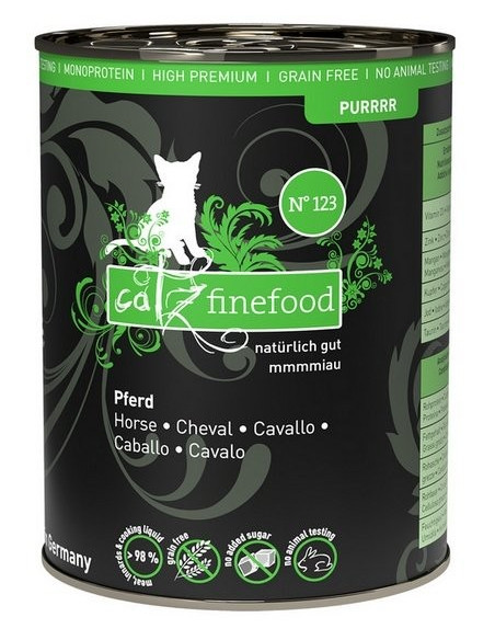 Catz Finefood Purrrr N.123 Konina 400g
