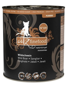 Catz Finefood Purrrr N.109 Dzik 800g