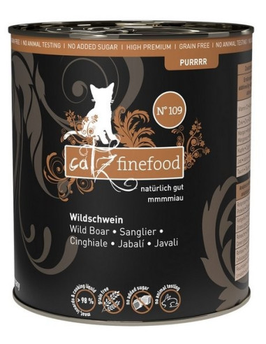 Catz Finefood Purrrr N.109 Dzik 800g