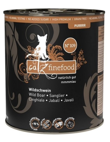 Catz Finefood Purrrr N.109 Dzik 800g