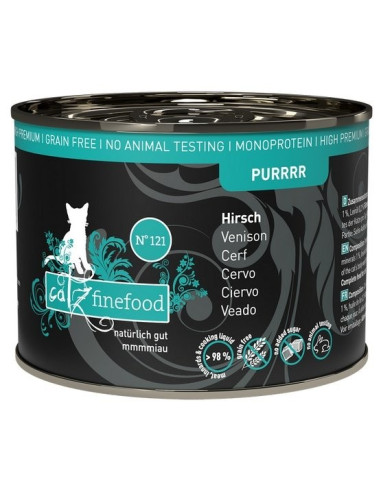 Catz Finefood Purrrr N.121 Jeleń 200g