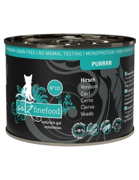 Catz Finefood Purrrr N.121 Jeleń 200g