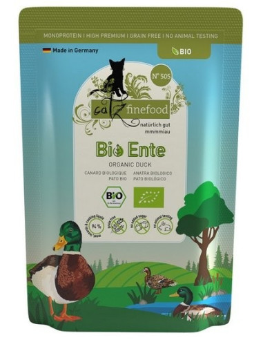 Catz Finefood Bio N.505 Kaczka 85g