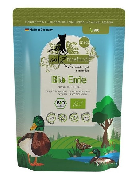 Catz Finefood Bio N.505 Kaczka 85g