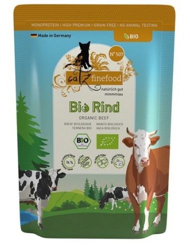 Catz Finefood Bio N.507 Wołowina 85g