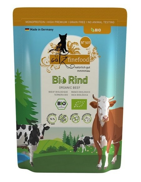 Catz Finefood Bio N.507 Wołowina 85g