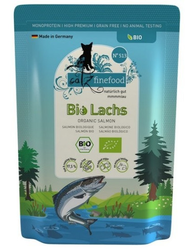 Catz Finefood Bio N.513 Łosoś 85g
