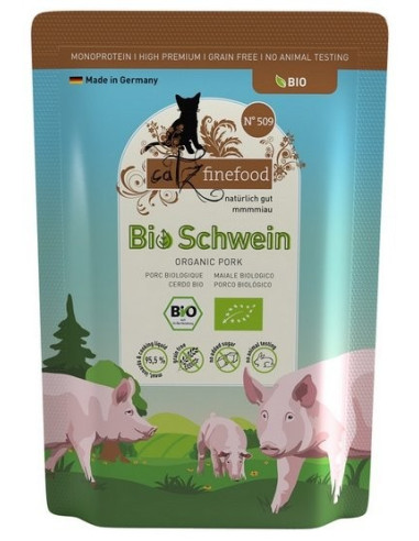 Catz Finefood Bio N.509 Wieprzowina 85g