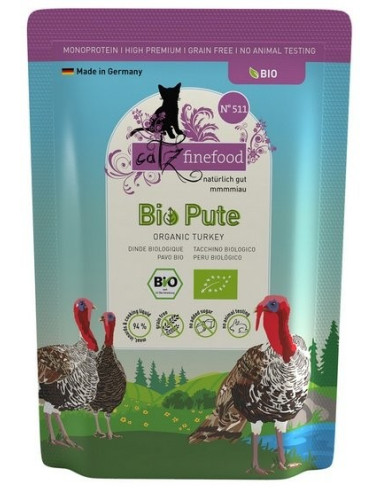 Catz Finefood Bio N.511 Indyk 85g