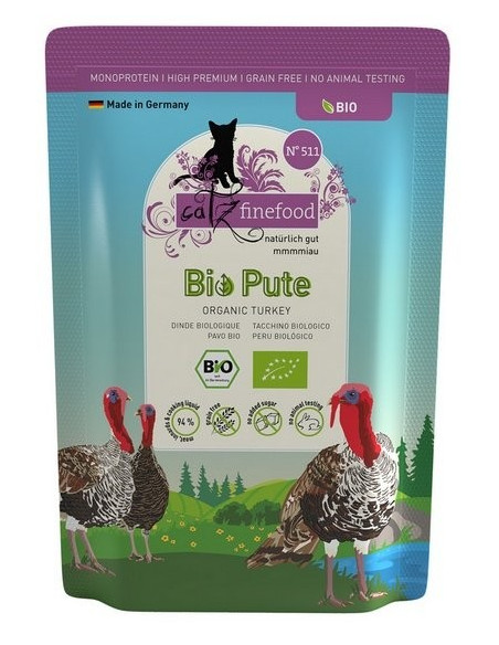 Catz Finefood Bio N.511 Indyk 85g