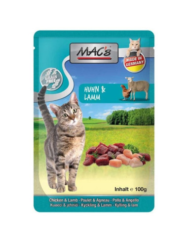 MAC's Cat Kurczak i jagnięcina 100g