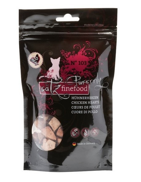 Catz Finefood Purrrrly N.103 Serca kurczaka 35g
