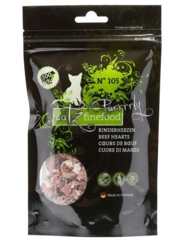 Catz Finefood Purrrrly N.105 Serca wołowe 35g