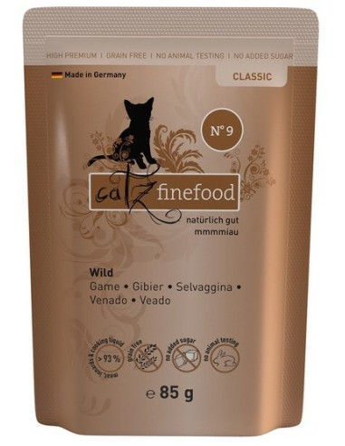 Catz Finefood Classic N.09 Dziczyzna 85g