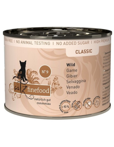 Catz Finefood Classic N.09 Dziczyzna 200g