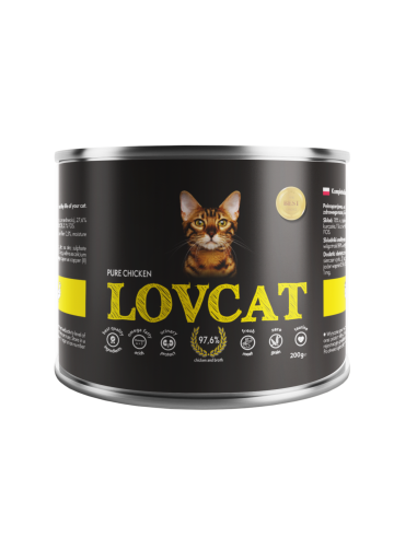 LOVCAT Pure Chicken - Kurczak 200g