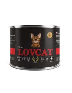 LOVCAT Pure Beef 200g