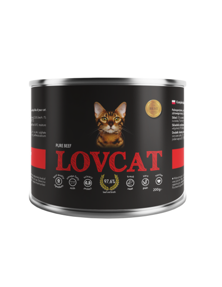 LOVCAT Pure Beef 200g LOVCAT Pure Beef 200g