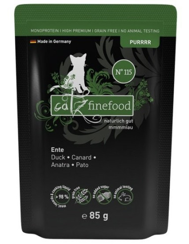 Catz Finefood Purrrr Kaczka 85g